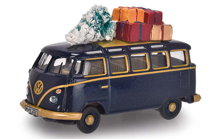 Schuco/シュコー 452663900 VW T1 Samba Weihnachtsmodell 1:87